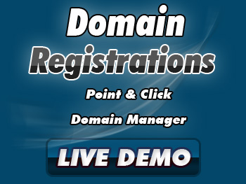 Modestly priced domain registrations & transfers